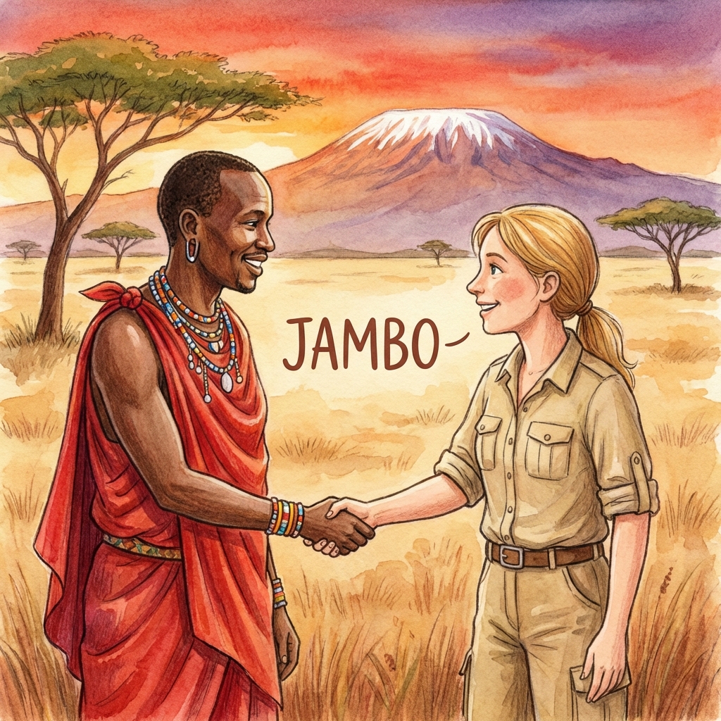 坦尚尼亞傳統問候方式