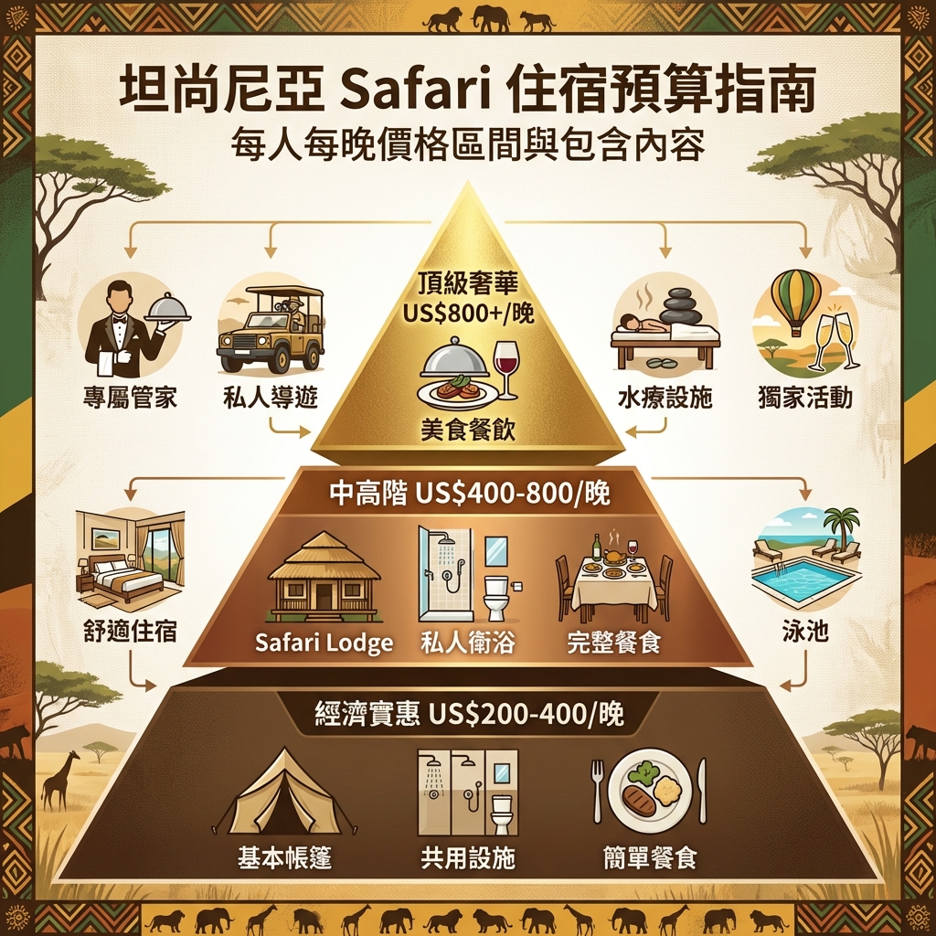 坦尚尼亞 Safari 住宿預算指南