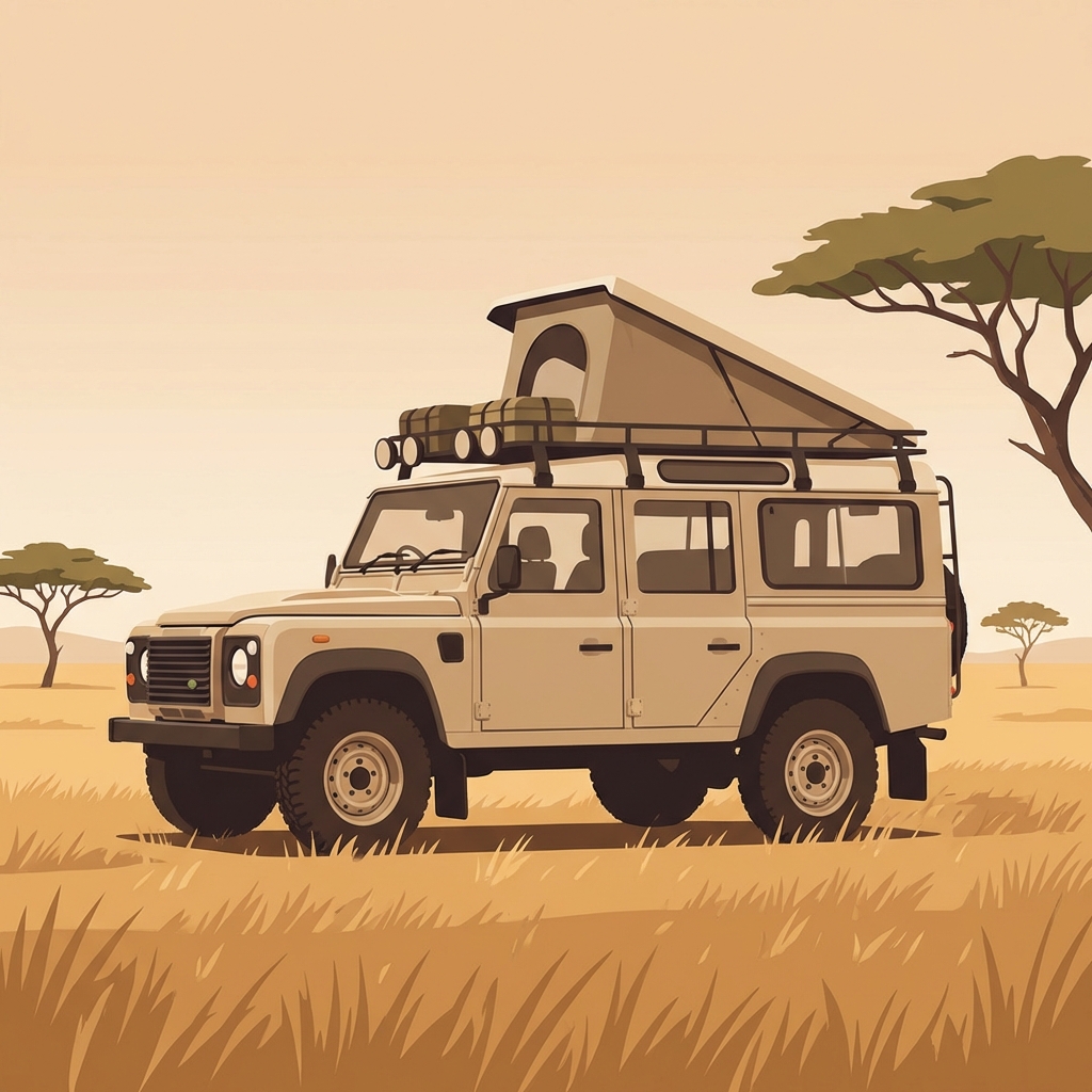 Land Rover Defender Safari Vehicle